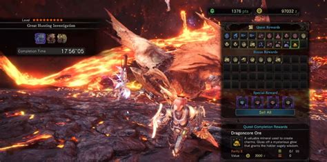 dragoncore ore mhw